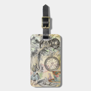 Cheshire Cat Alice Wonderland Klassiker Bagagebricka