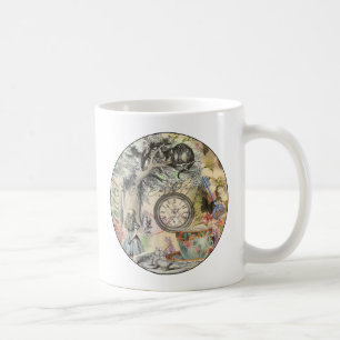 Cheshire Cat Alice Wonderland Klassiker Kaffemugg