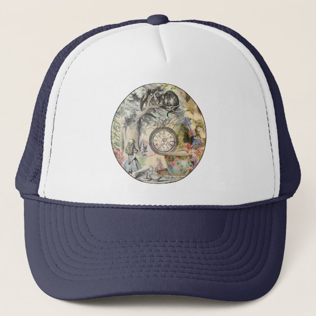Cheshire Cat Alice Wonderland Klassiker Keps (Framsida)