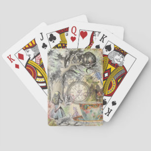 Cheshire Cat Alice Wonderland Klassiker Spelkort
