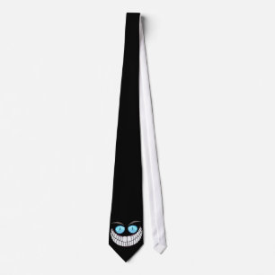 Cheshire Cat - Blue Ögon Neck Tie Slips