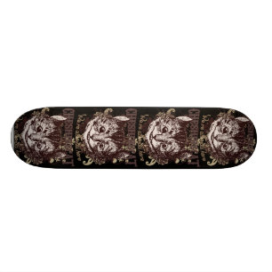 Cheshire Cat Carnivale Stil Mini Skateboard Bräda 18,5 Cm