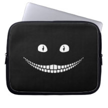 Cheshire Cat Flin Black Electronics Bag