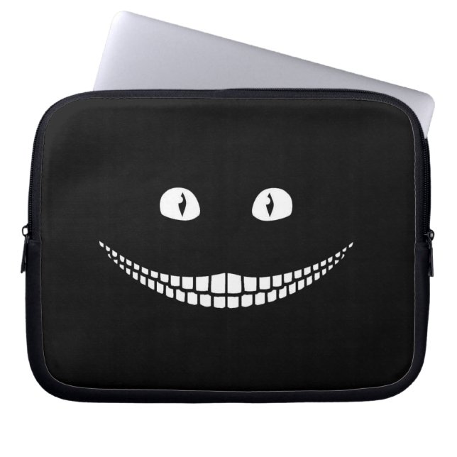 Cheshire Cat Flin Black Electronics Bag Laptop Fodral (Framsidan)