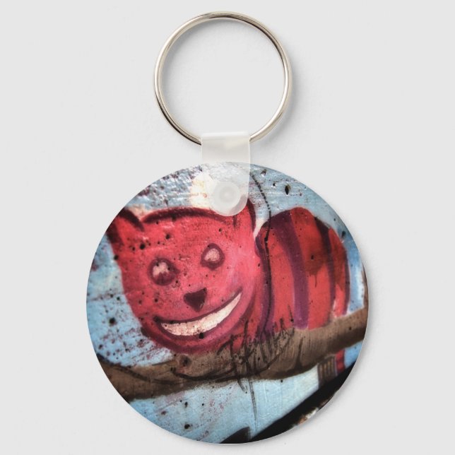 Cheshire Cat Flin Nyckelring (Framsida)