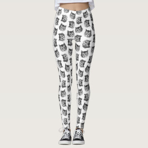 Cheshire Cat från Alice i Wonderland ANPASSNINGSB Leggings