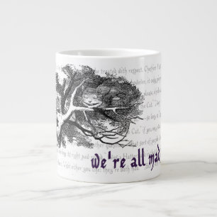 Cheshire Cat Giant Coffee Mugg Jumbo Mugg