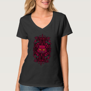 Cheshire Cat Gothic Alice i underlandskatten T Shirt
