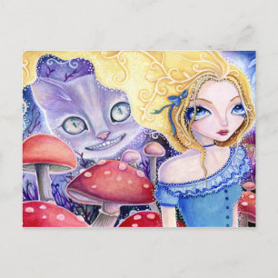 Cheshire Cat Illusion - vykort