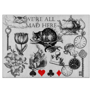 Cheshire Cat klassisk alice i underlandet galen
