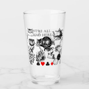 Cheshire Cat klassisk alice i underlandet galen Glaskopp