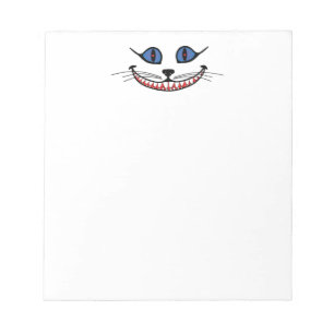 Cheshire Cat Leende Anteckningsblock