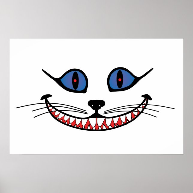 Cheshire Cat Leende  STOR Poster (Framsidan)