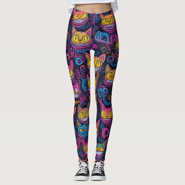Cheshire Cat Leggings (Framsida)