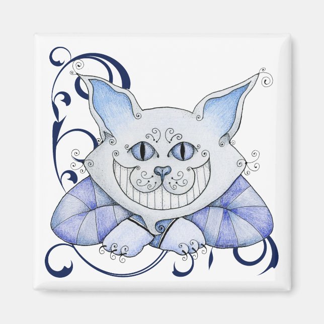 Cheshire Cat Magnet (Framsidan)