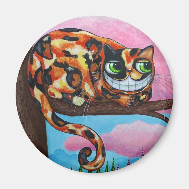 Cheshire Cat Magnet (Framsidan)
