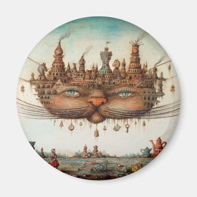 Cheshire Cat Magnet (Framsidan)