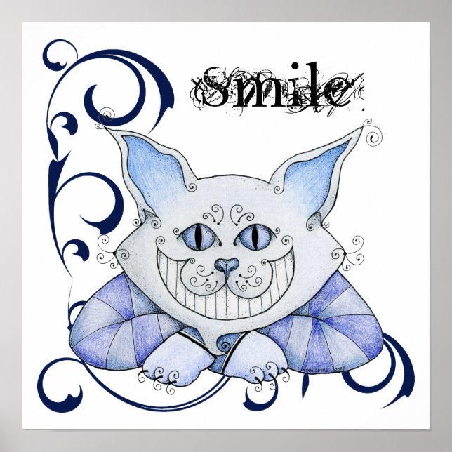 Cheshire Cat Poster (Framsidan)