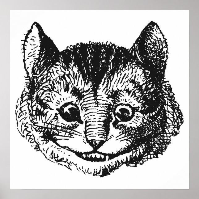 Cheshire Cat Poster (Framsidan)