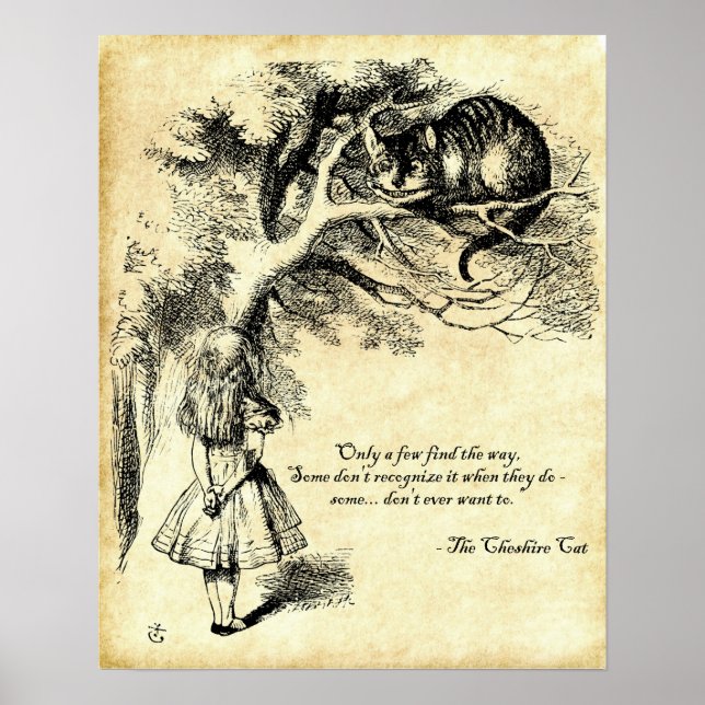 Cheshire Cat Poster (Framsidan)