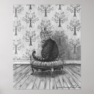 Cheshire Cat Poster Cheshire Cat Art Wonderland