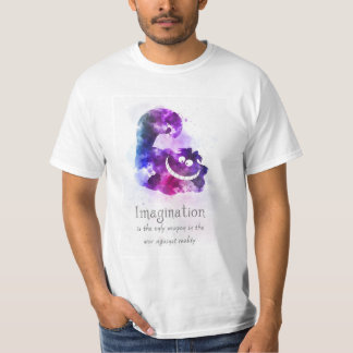 Cheshire Cat Quote ART T Shirt