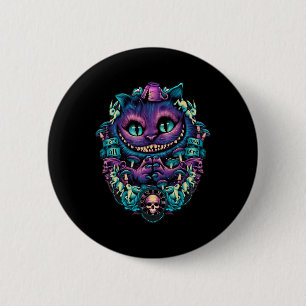 Cheshire Cat Shirt Alice in Wonderland Graphic Knapp