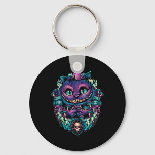 Cheshire Cat Shirt Alice in Wonderland Graphic Nyckelring