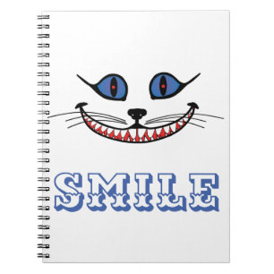 Cheshire Cat Smile Anteckningsbok