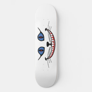 Cheshire Cat Smile Mini Skateboard Bräda 18,5 Cm