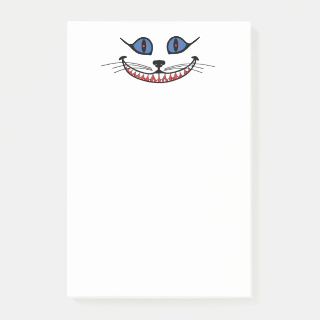Cheshire Cat Smile  Post-it Block (Framsida)