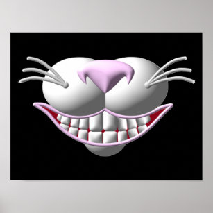 Cheshire Cat Smile Poster