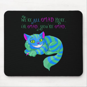Cheshire Cat var här Alice i underlandet Musmatta