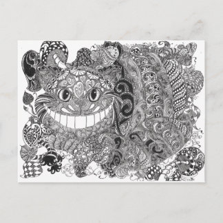 Cheshire Cat Vykort