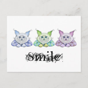 Cheshire Cat-vykort Vykort
