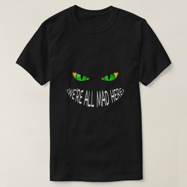 Cheshire Cats Smile Coola Kittens T Shirt (Design framsida)