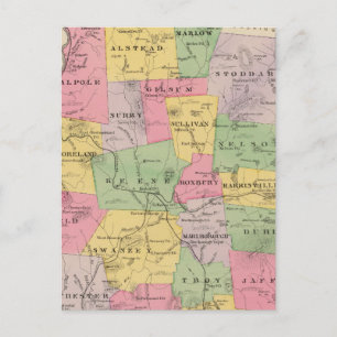 Cheshire County, NH Vykort