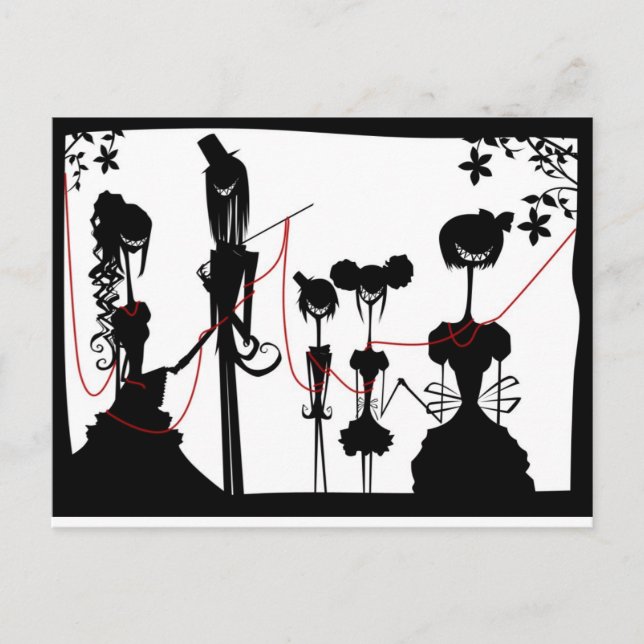 Cheshire-familjen Vykort (Framsida)