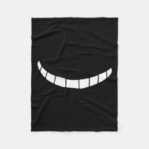 Cheshire Grinning Smiling Alice in Wonderland Fleecefilt