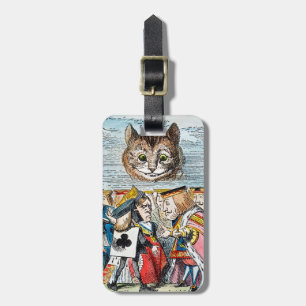 Cheshire katt, 1865 bagagebricka