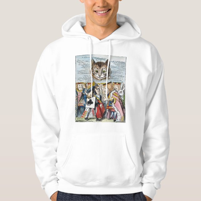 Cheshire katt, 1865 hoodie (Framsida)
