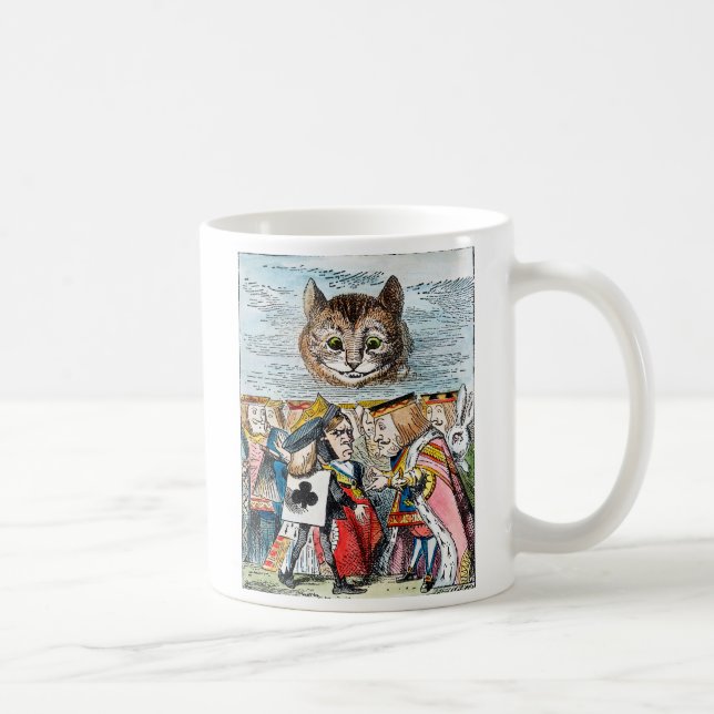 Cheshire katt, 1865 kaffemugg (Höger)