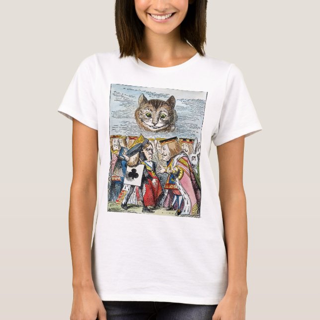 Cheshire katt, 1865 t-shirt (Framsida)