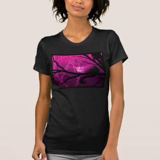 Cheshire katt bland träd tee shirt
