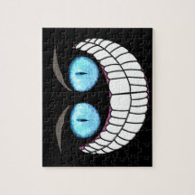 Cheshire katt - blåttögapussel