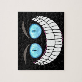 Cheshire katt - blåttögapussel pussel