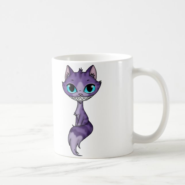 Cheshire katt kaffemugg (Höger)