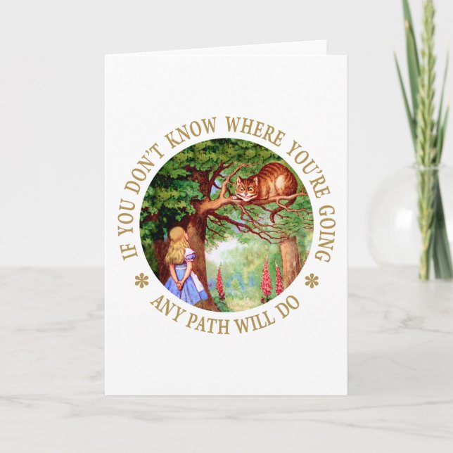 CHESHIRE KATT - NÅGON VÄG WILL GÖR KORT (Framsida)