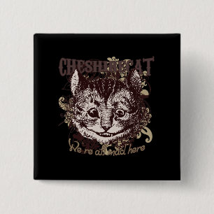 Cheshire kattCarnivale stil Knapp
