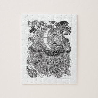 Cheshire kattdesign pussel
